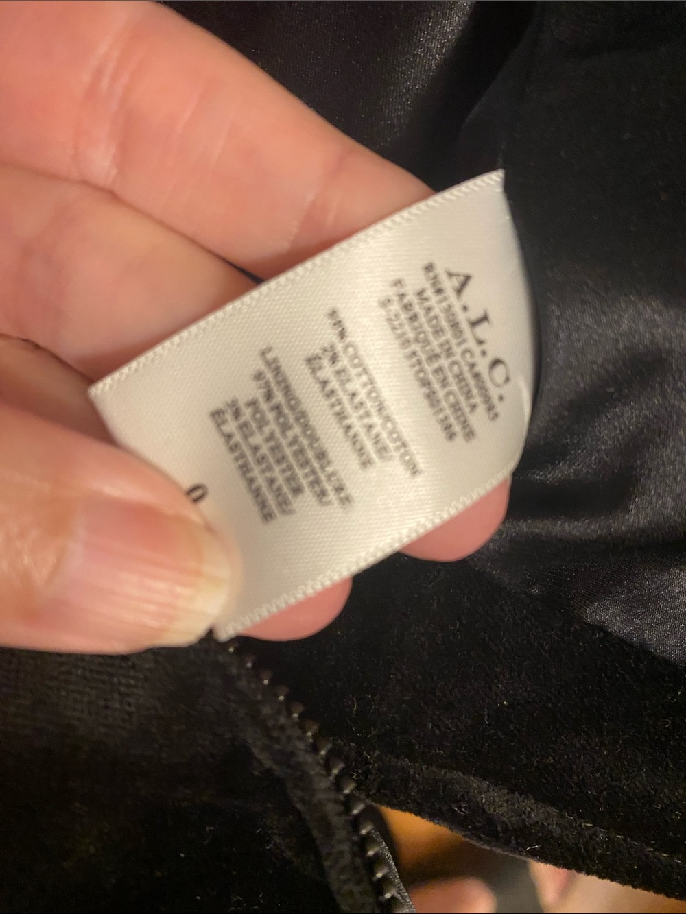 A.L.C. Velvet Blouse - Picture 11 of 16